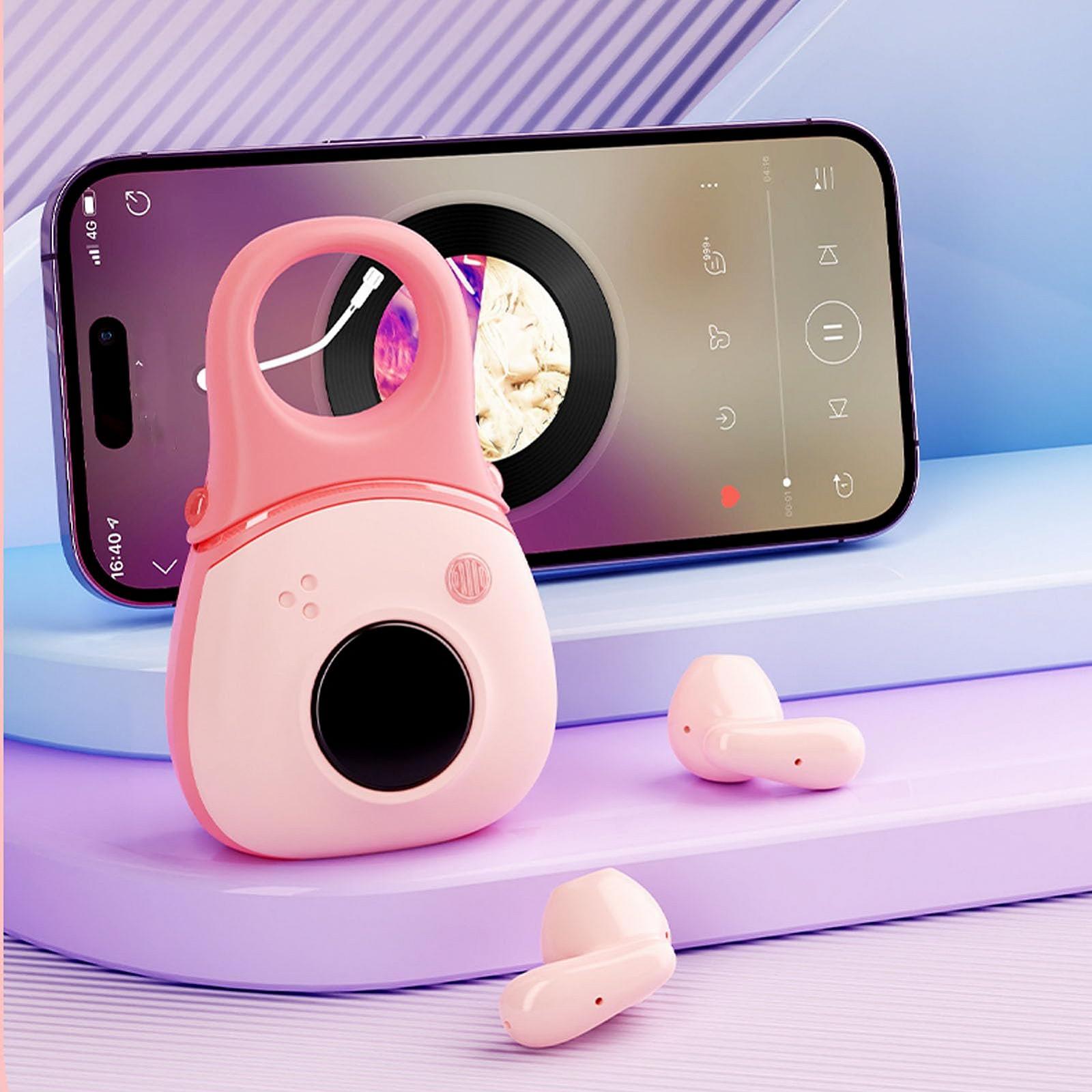 Наушники для перевода голоса Розовый, фото №6