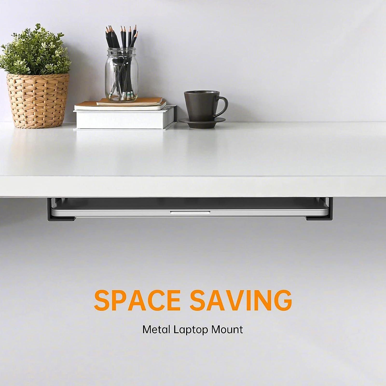 Держатель для ноутбука под стол Регулируемый кронштейн для ноутбука PC Mount Цвет неизвестен, фото №6