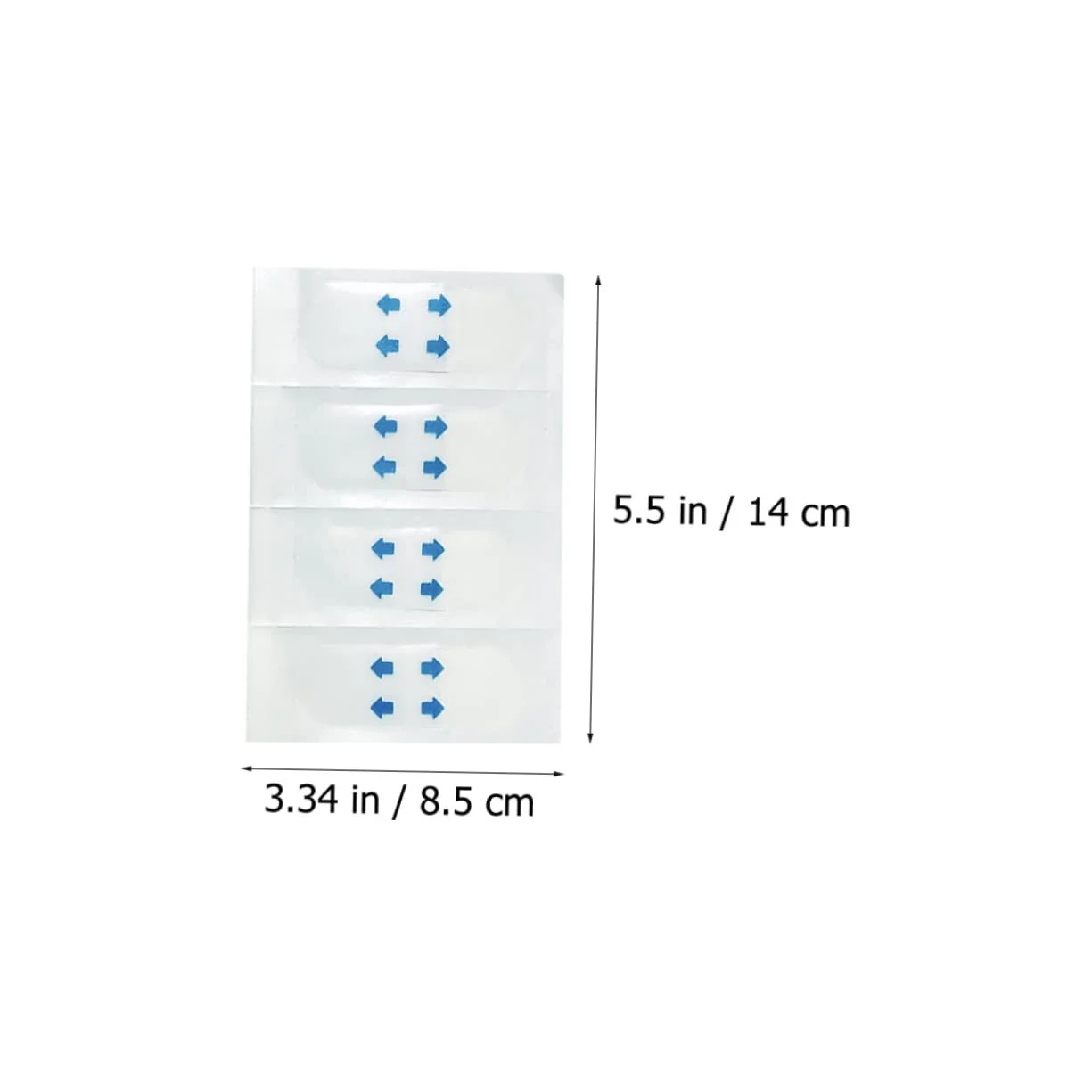 Стрічка для обличчя V Angoily, 480 шт., двостороння, для підтяжки обличчя та приховування зморшок, фото №9 Стрічка для обличчя V Angoily, 480 шт., двостороння, для підтяжки обличчя та приховування зморшок, фото №9