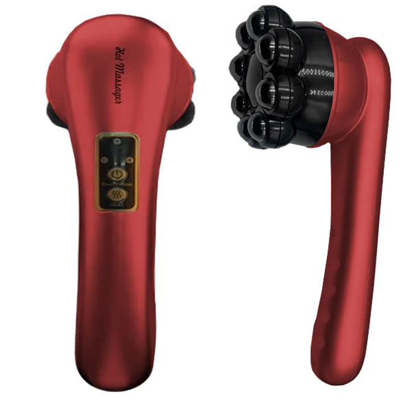 Инфракрасный антицеллюлитный вибромассажер с подогревом Magnetic Heat Massager Красный, фото №1 Инфракрасный антицеллюлитный вибромассажер с подогревом Magnetic Heat Massager Красный, фото №1