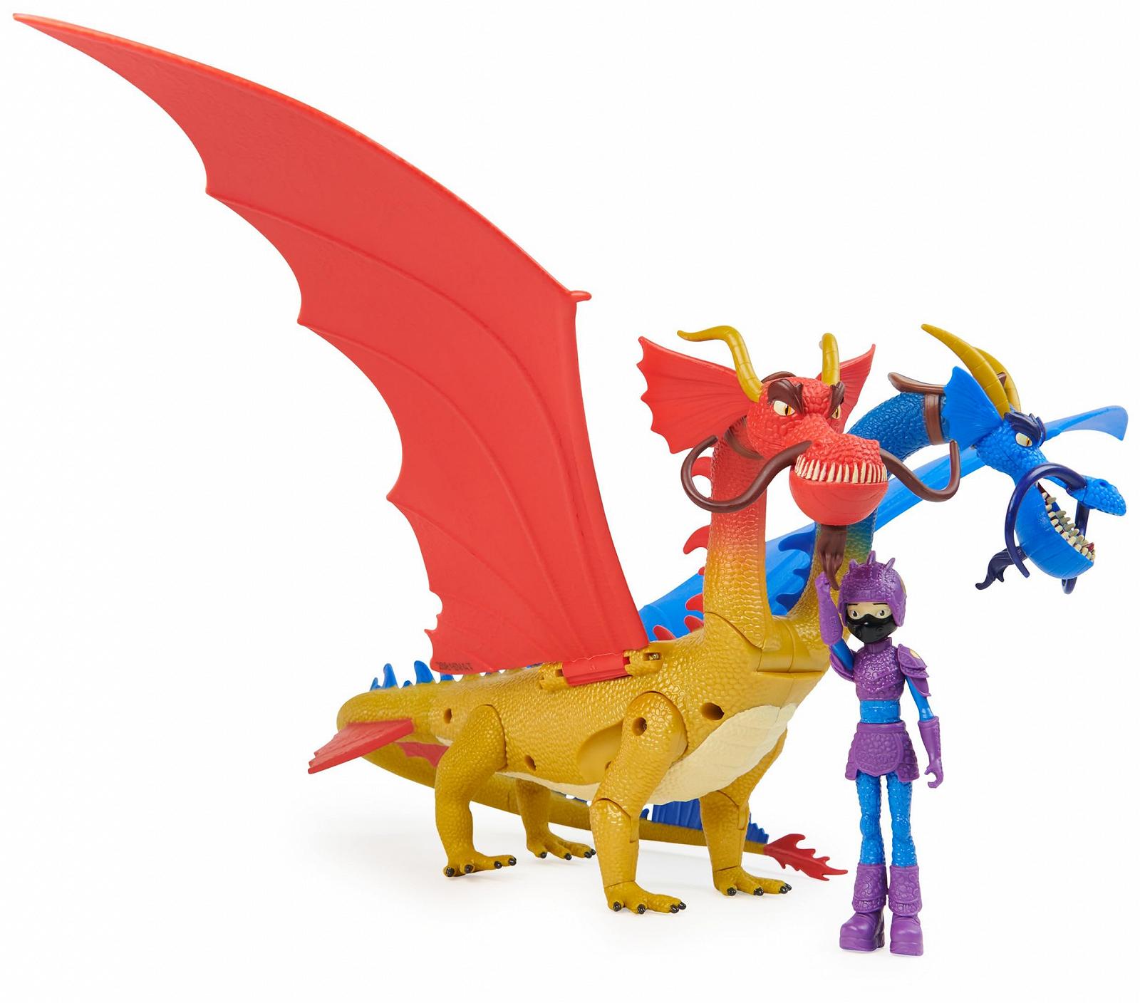 Фігурка DreamWorks Dragons The Nine Realms Wu and Wei and Jun, фото №4