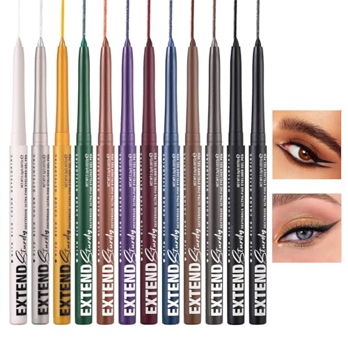 Гелевий олівець Eyeliner-Stift Wischfester 12 кольорів, фото №1 Гелевий олівець Eyeliner-Stift Wischfester 12 кольорів, фото №1