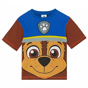 Піжама з короткими рукавами PAW PATROL Chase або Marshall для дітей 100% бавовна synthetic.ua - Фото 1