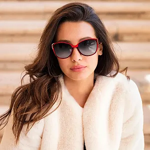 Солнцезащитные очки Cateye Face Shadow Поляризованные с UV400 защитой Металлическая декорация Современные Сверхлегкие Для улицы цена на synthetic.ua - Фото 1 Солнцезащитные очки Cateye Face Shadow Поляризованные с UV400 защитой Металлическая декорация Современные Сверхлегкие Для улицы synthetic.ua - Фото 1