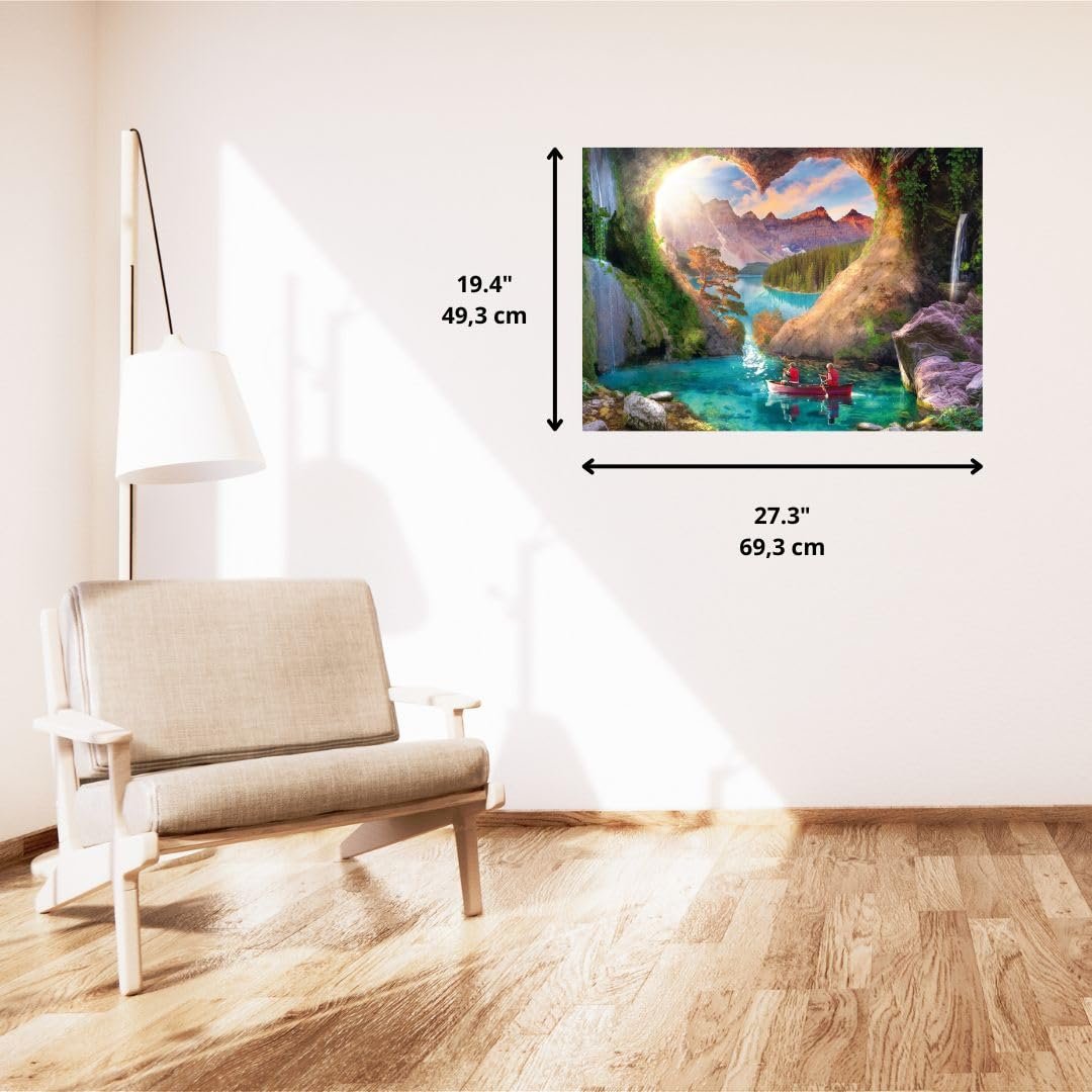 Пазл Schmidt Spiele View with Heart 59777 1000 элементов, фото №5