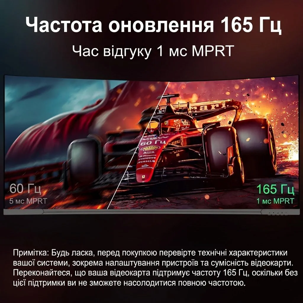 Монітор 34" Prechen HD-340 2К VA 165 Гц, фото №4