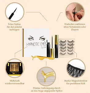 Магнитные ресницы HYPNOTIC EYES с подводкой цена на synthetic.ua - Фото 1 Магнитные ресницы HYPNOTIC EYES с подводкой synthetic.ua - Фото 1