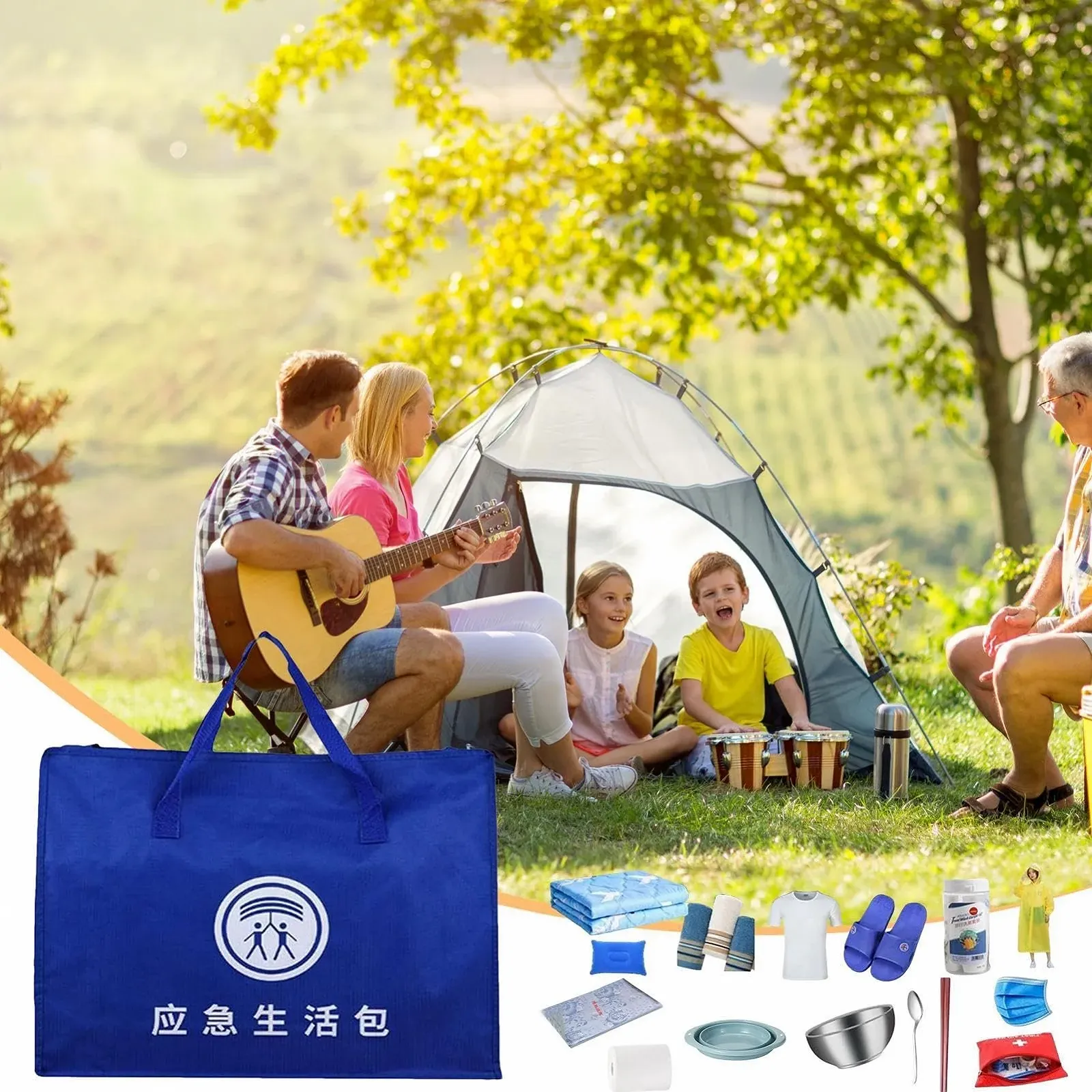 Набір для виживання портативний, 48 x 15 x 38 см, фото №6