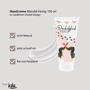 Крем для рук Kda Dachshund Миндаль и мед 100 мл, дизайн Dachshund synthetic.ua - Фото 1
