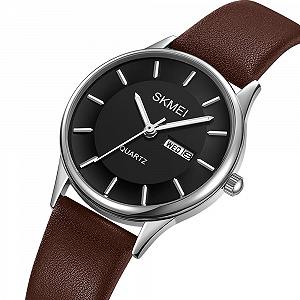 Годинник Skmei 2251SIBN Silver-Brown synthetic.ua - Фото 1