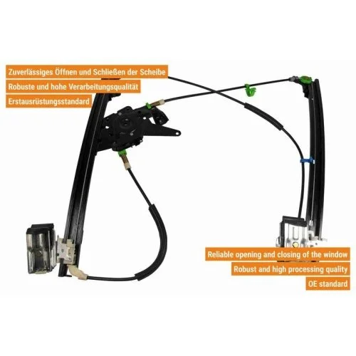 Склопідйомник VAICO V10-6120 Original VAICO Quality для SEAT SKODA VW VAG, фото №2