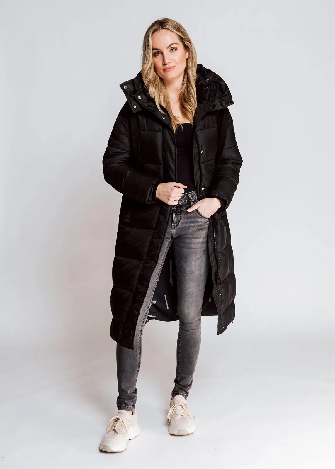 Женское пальто Zhisi Max Многофункциональное Черный, фото №3 Женское пальто Zhisi Max Многофункциональное Черный, фото №3