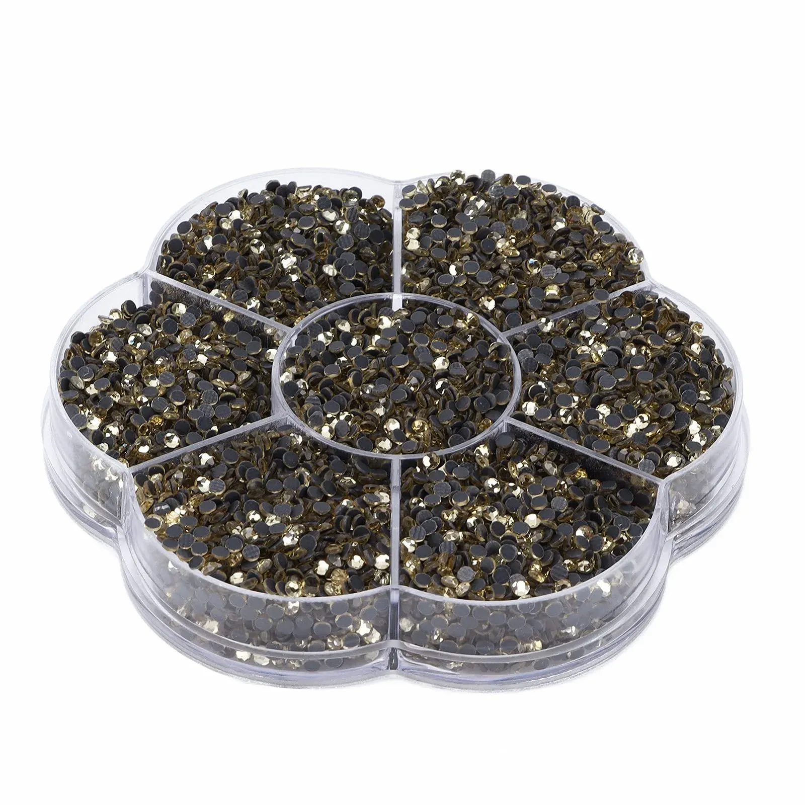 Стразы Круглые Разноцветные 14400 штук, фото №4
