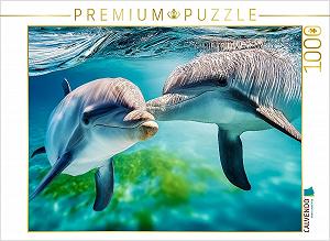 Пазл CALVENDO What a Dolphin Life 1000 элементов 64 x 48 см - Фото 1