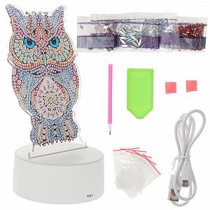 Лампа Gadpiparty DIY LED ночник детская игрушка пластик - Фото 1