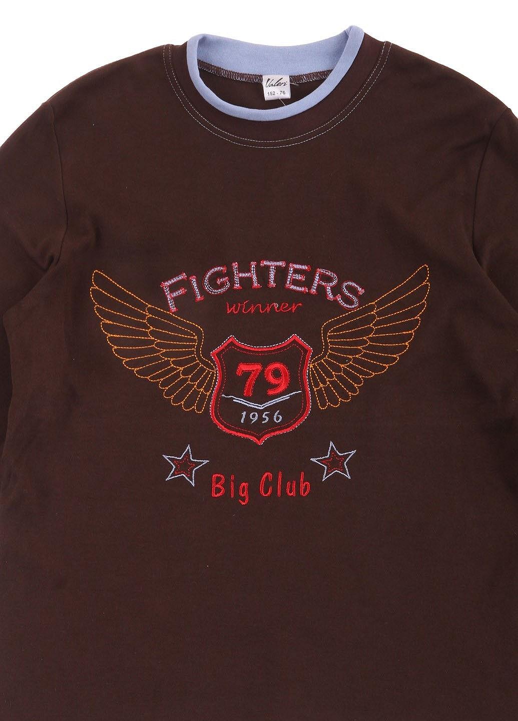 Лонгслив Valeri 152 Коричневый (SN-716-194-Brown), фото №2