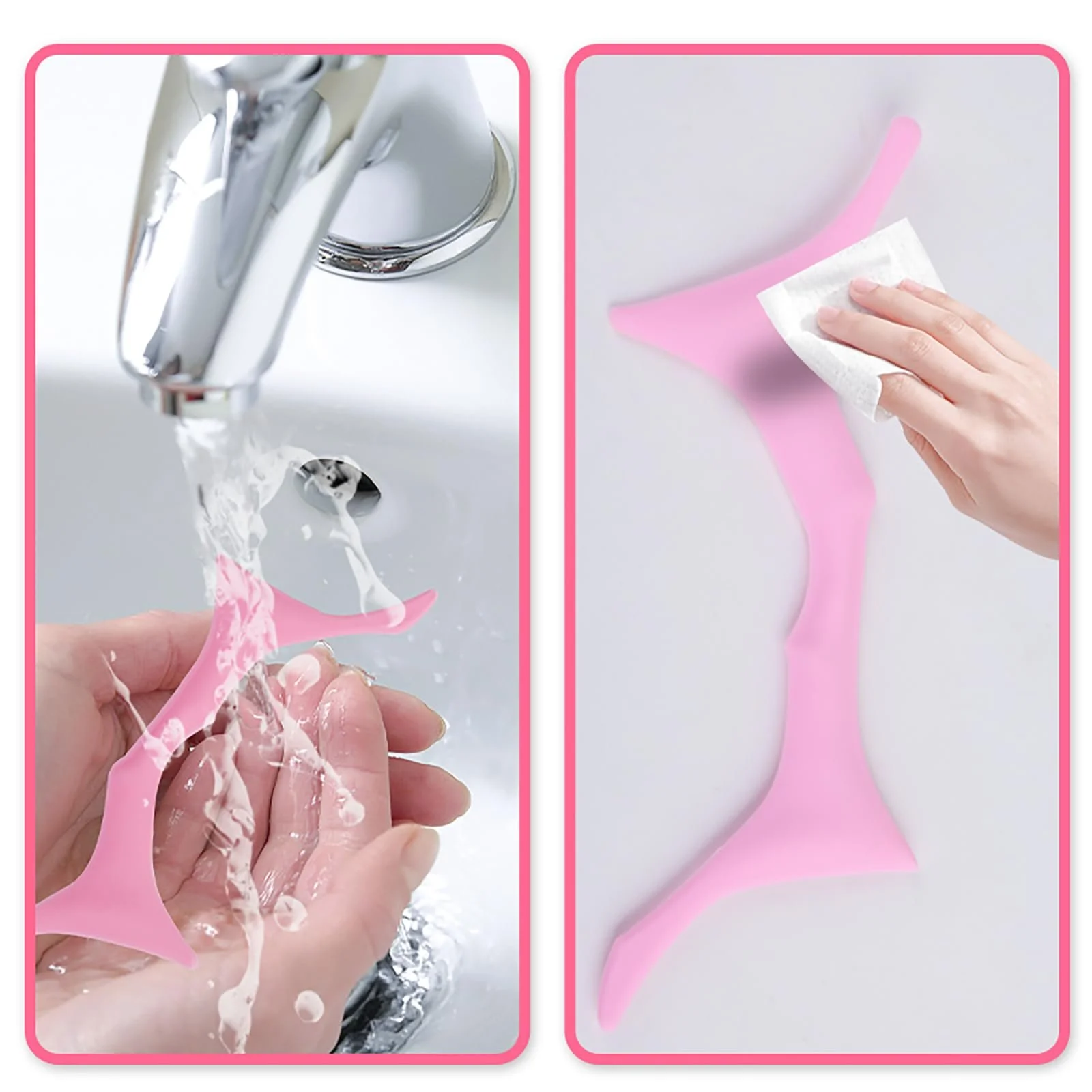 Набор трафаретов для подводки CHSEEO 3-Piece Силиконовый, фото №7 Набор трафаретов для подводки CHSEEO 3-Piece Силиконовый, фото №7