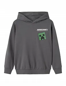 Толстовка Name it kids Minecraft Nreg SWE Wh Unb Bfu для хлопчиків (1 шт. в упаковці) - Фото 1