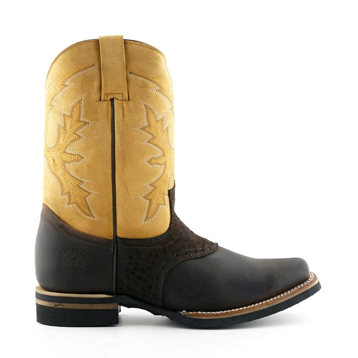 Челси ботинки Grinders Sanders Frontier Кожа Тан / Коричневый, фото №2 Челси ботинки Grinders Sanders Frontier Кожа Тан / Коричневый, фото №2