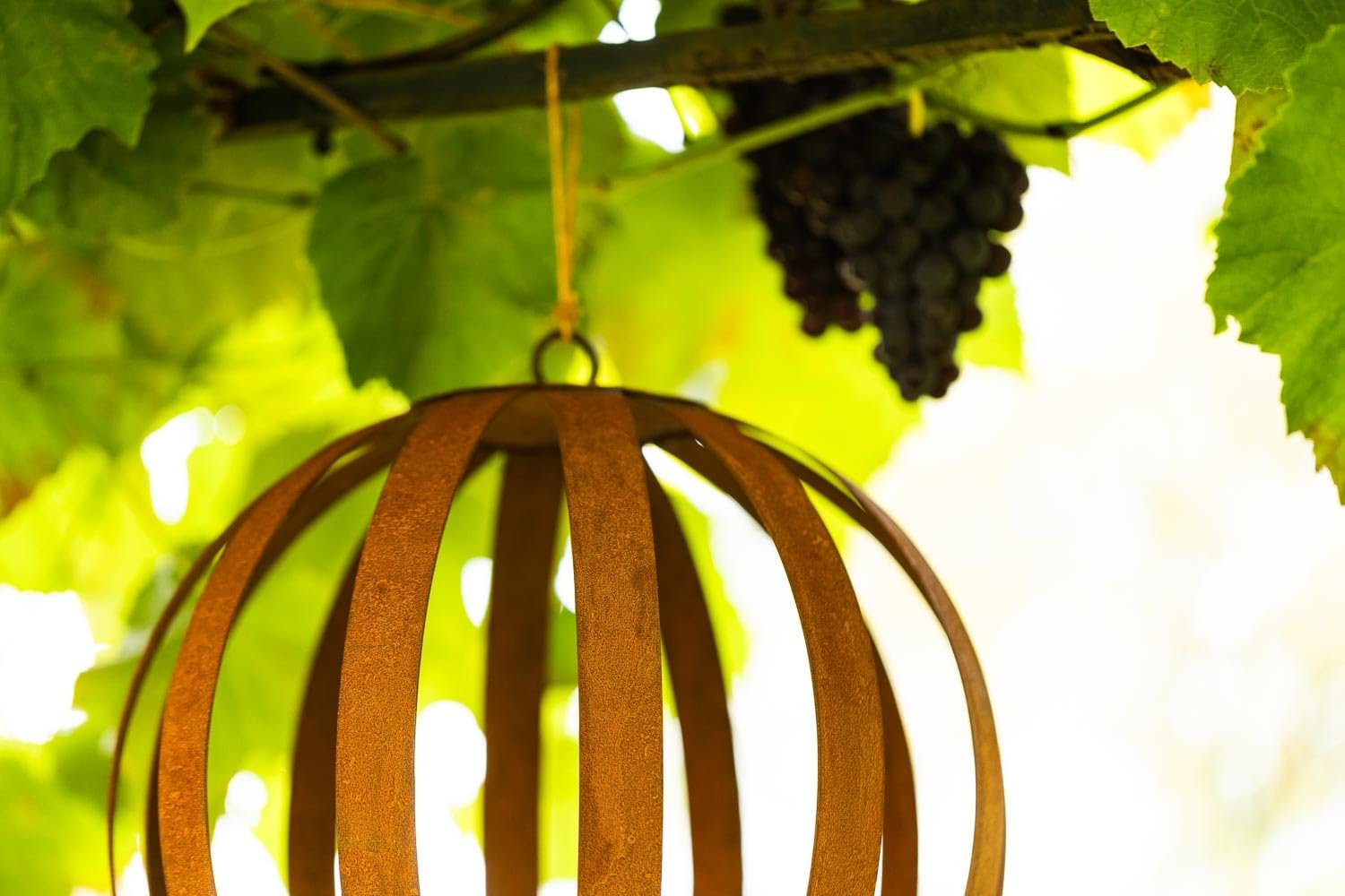 Підвісний кошик Bornhöft Дизайн Повітряна куля XXL Патина Рустик, фото №5 Підвісний кошик Bornhöft Дизайн Повітряна куля XXL Патина Рустик, фото №5