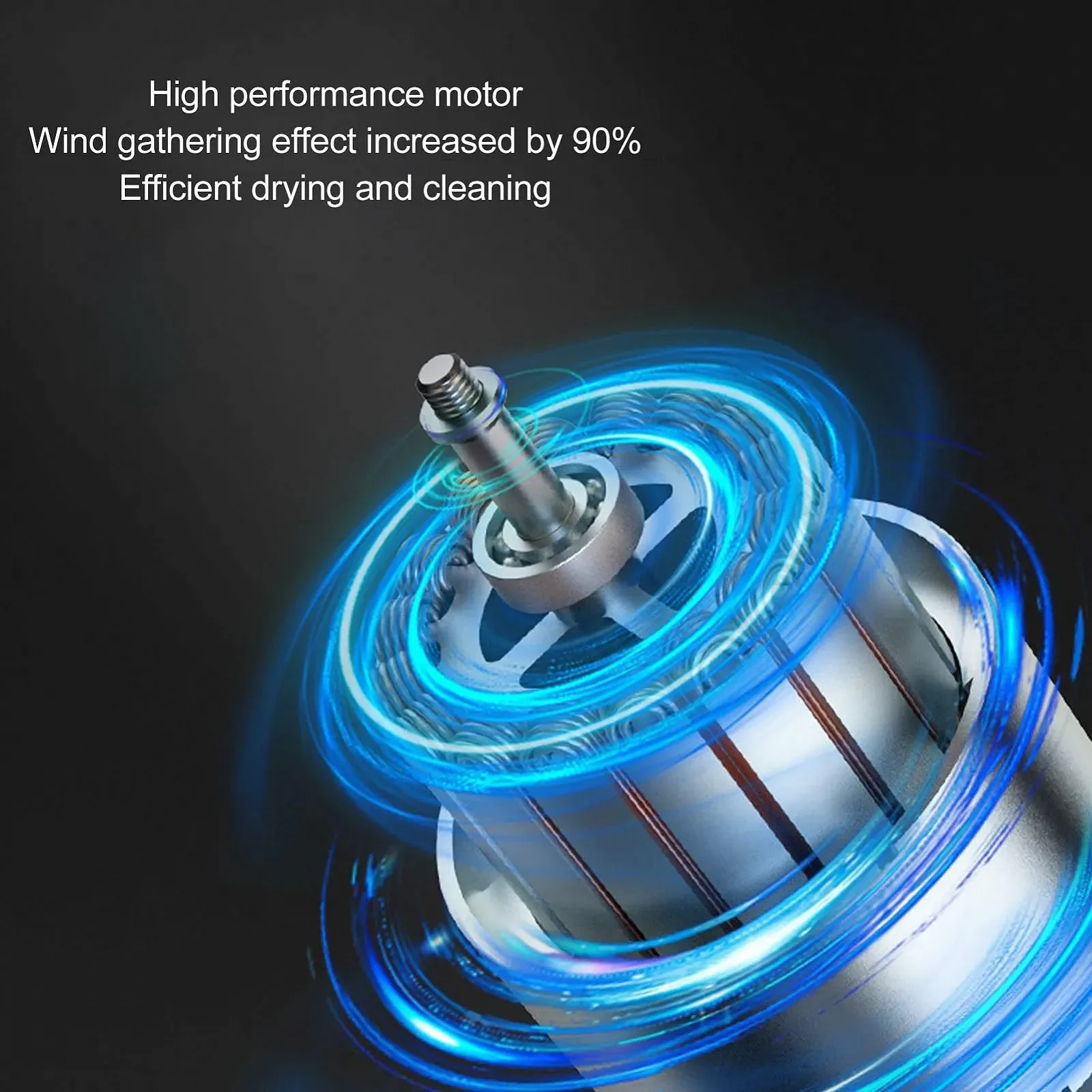 Електрична повітродувка Vikye 90000 RPM 4 швидкості Акумуляторна, фото №3