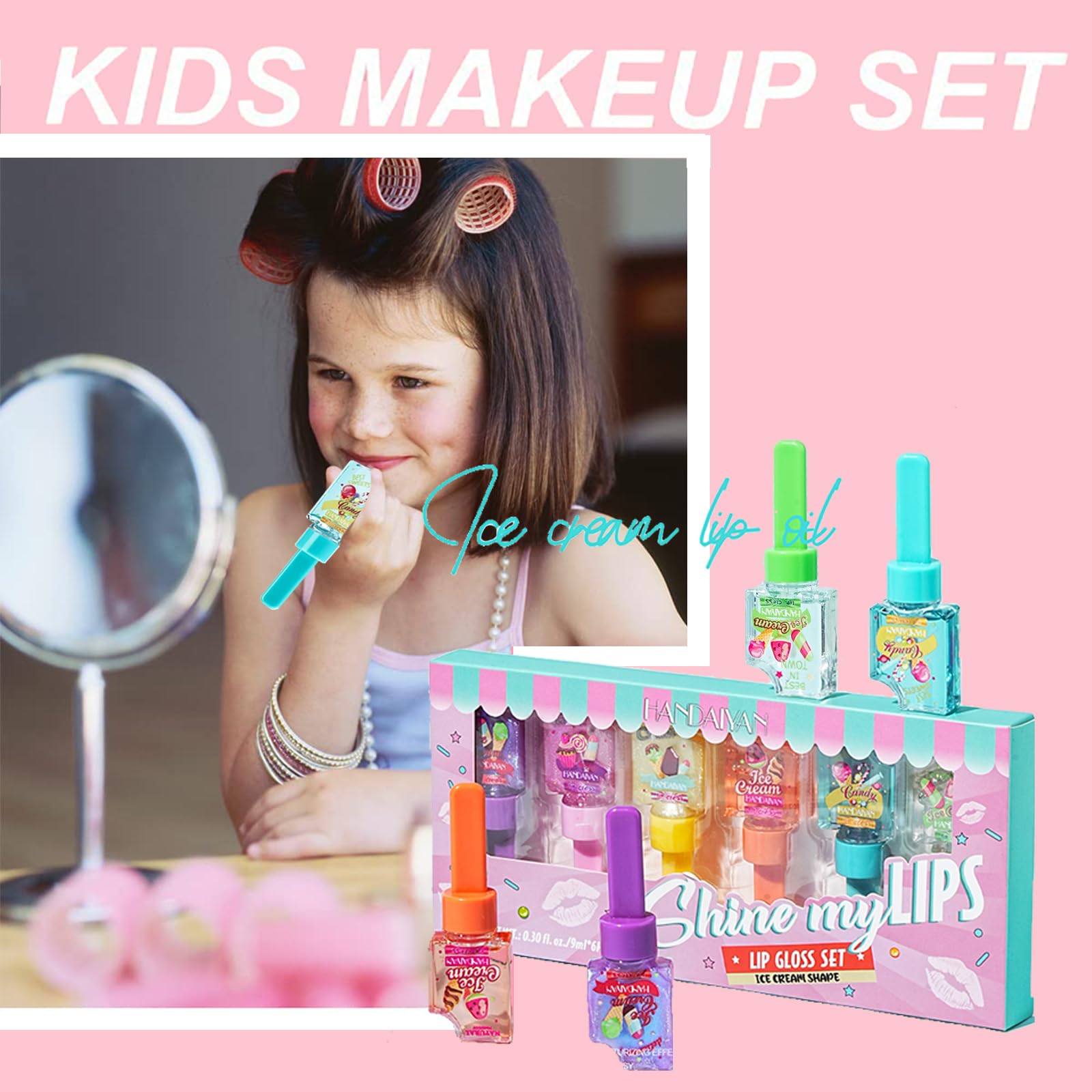 Блеск Bekoeen 6 Colour Shine Mirror Lip Oil Set Изменение цвета Увлажняющий Детский, фото №2 Блеск Bekoeen 6 Colour Shine Mirror Lip Oil Set Изменение цвета Увлажняющий Детский, фото №2