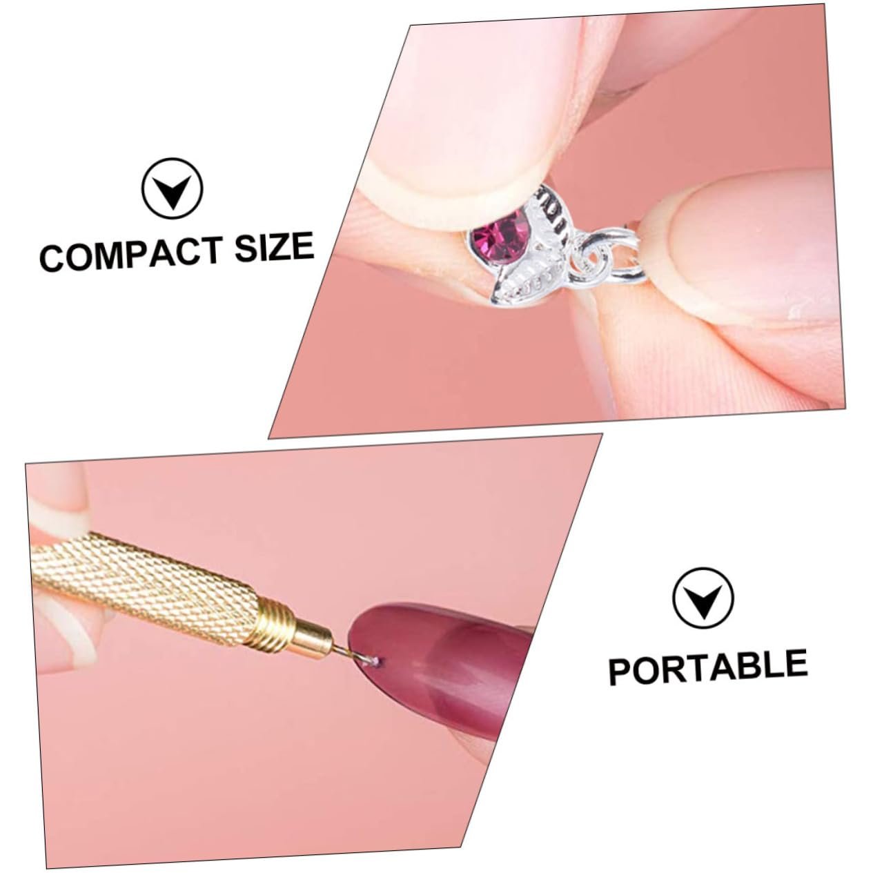 Набір Діаманти для нігтів Кристал 3D-дизайн нігтів, фото №7