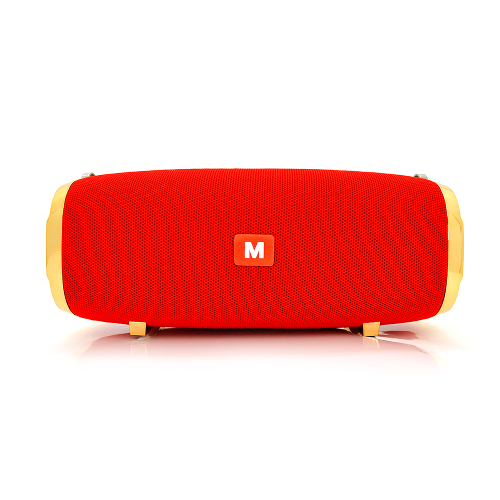 Колонка M258 Bluetooth 4.1 до 10m 1х3W 4Ω 400mAh 90dB TF card/USB DC 5V Red, фото №1