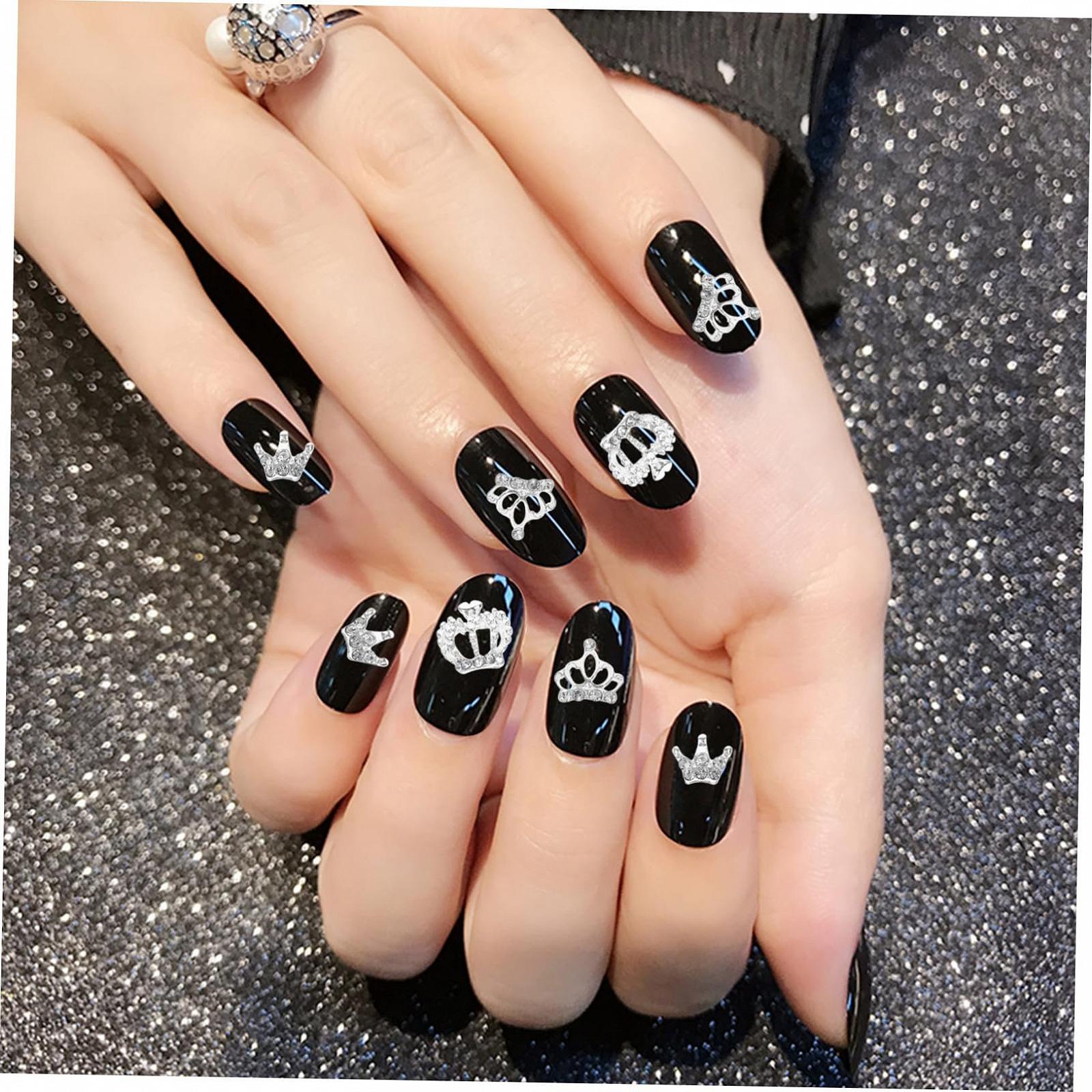 Прикраси для нігтів Crown Стрази 3D, фото №7