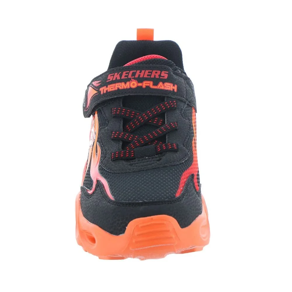Кроссовки Skechers Thermo-Flash Blink 400106L для мальчиков, текстиль, эластичные, на липучке, размер, фото №6 Кроссовки Skechers Thermo-Flash Blink 400106L для мальчиков, текстиль, эластичные, на липучке, размер, фото №6
