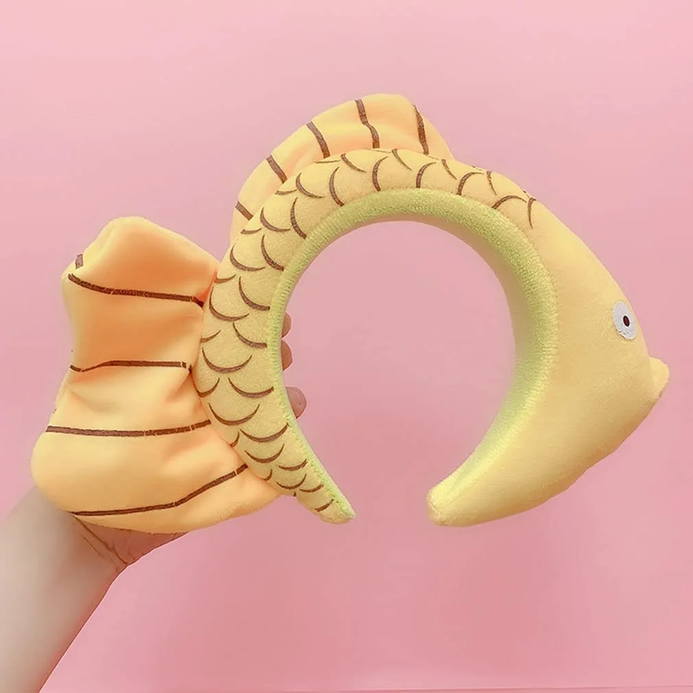 Обруч для волосся Жовта, фото №6