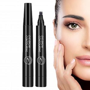 Карандаш Exbert 4-Punkt для бровей водостойкий длительный - Фото 1