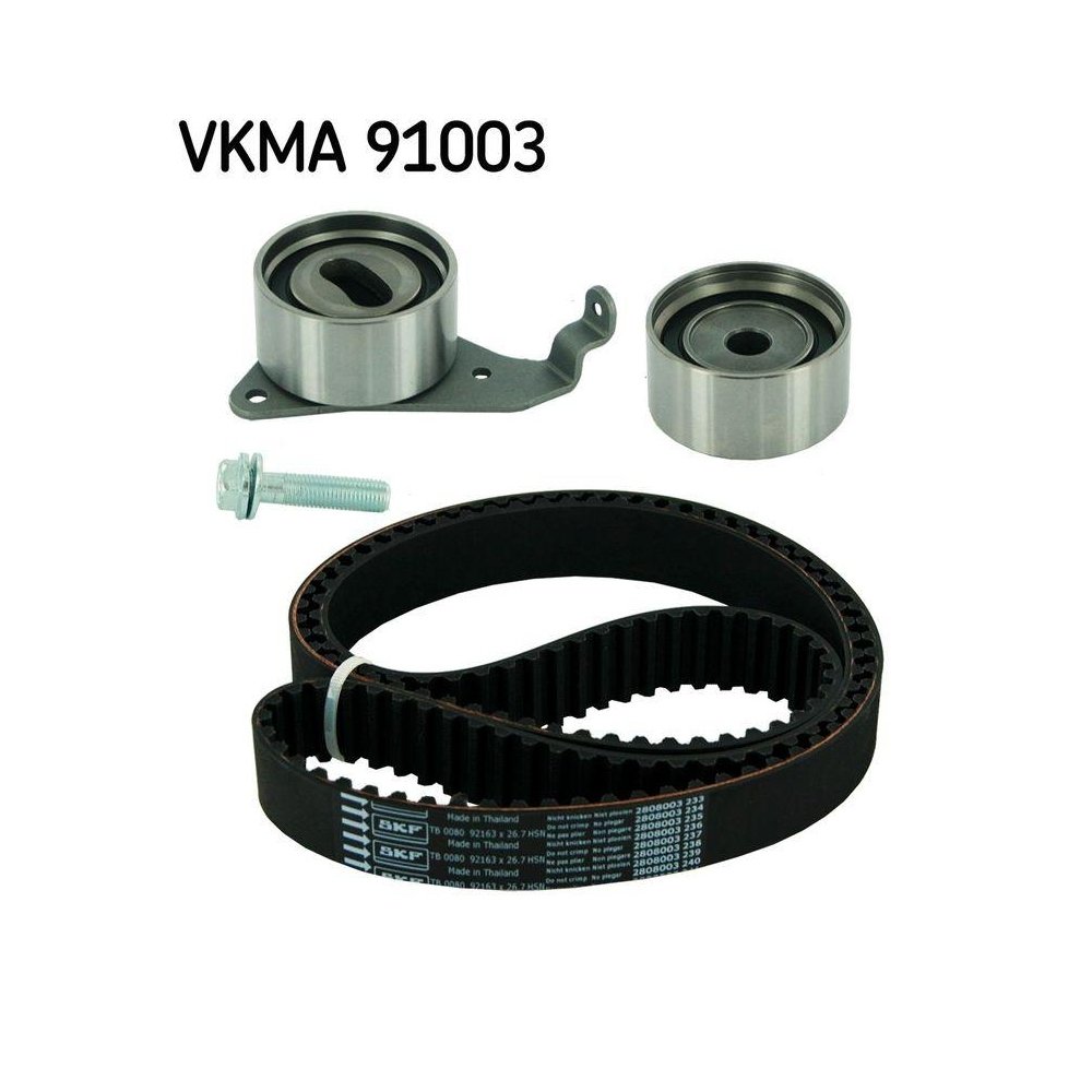 Комплект ремня ГРМ SKF VKMA 91003 для TOYOTA, фото №1