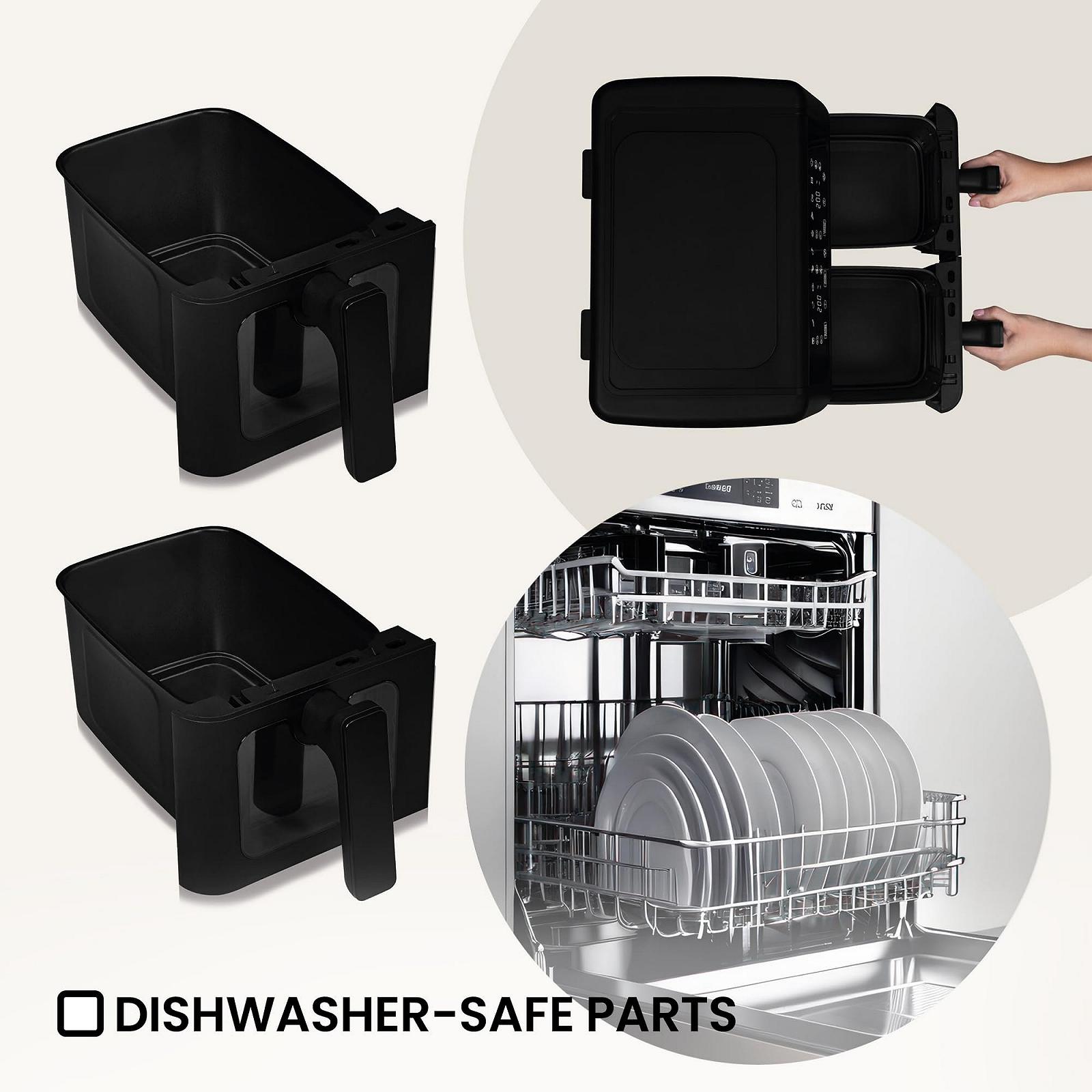Мультипіч Zeegma Knapper Dual 1700 Вт 9 л 11 програм 60-200 °C Чорна, фото №8 Мультипіч Zeegma Knapper Dual 1700 Вт 9 л 11 програм 60-200 °C Чорна, фото №8