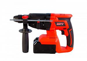 Перфоратор акумуляторний MPT SDS-PLUS 26 мм 21 В Li-ion 4 Аг 1400 об/хв 4500 уд/хв 1.5 Дж 3 режими кейс MCRH2641.B1 - Фото 1