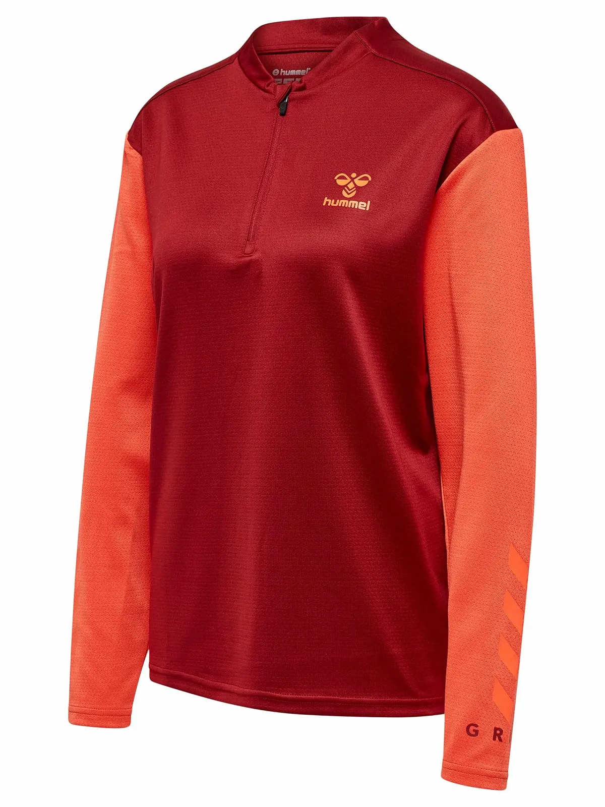 Женская Толстовка Hummel Hmlongrid 1/2 Zip Poly Sweat Wo, фото №1