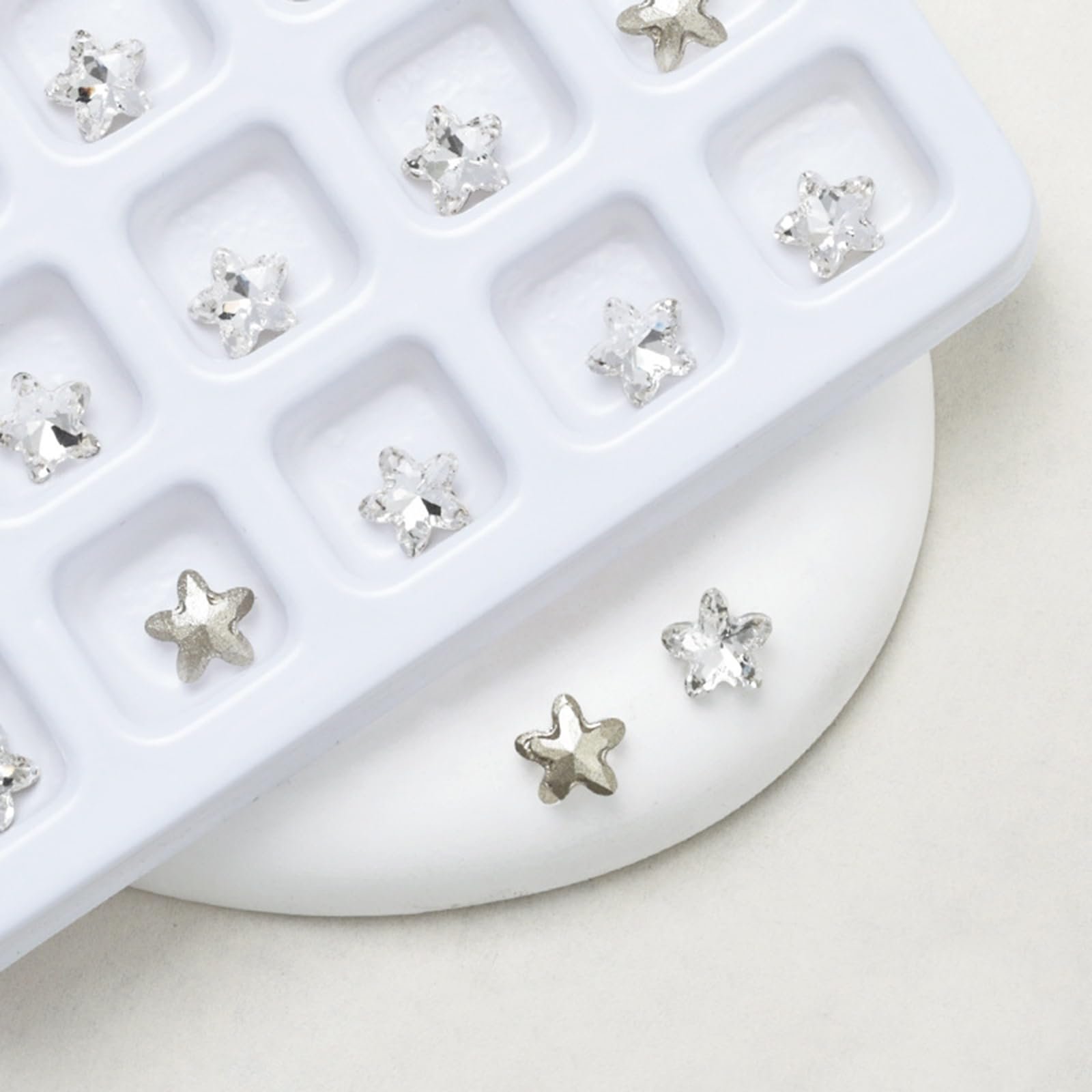 Стразы Сердцевидные 10 шт. Прозрачная Хрустальная Основа для Дизайна Ногтей для Женщин, фото №4