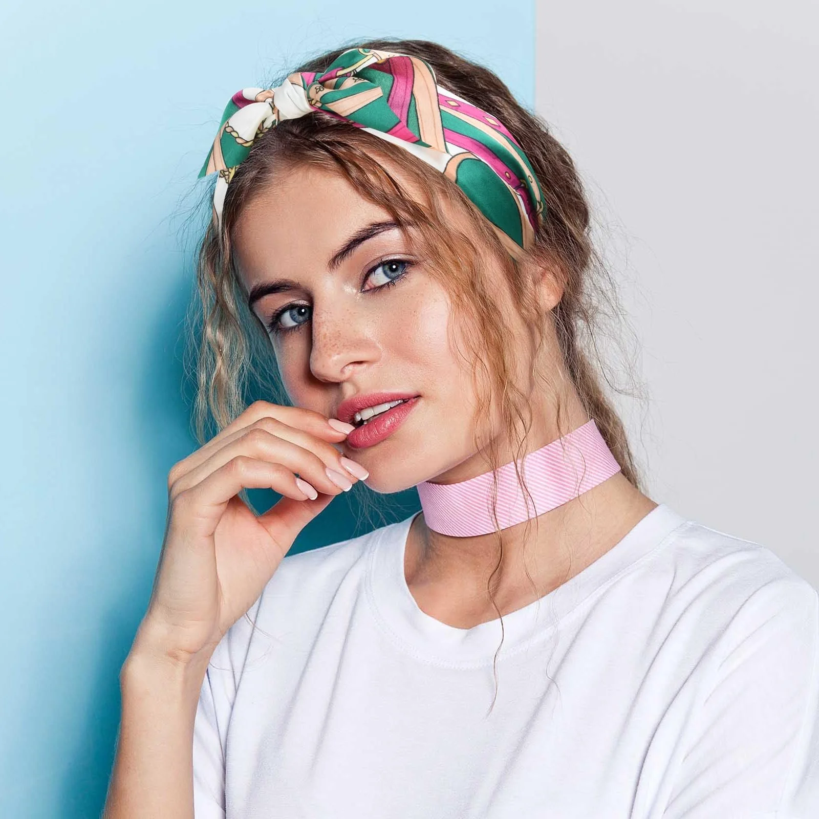 Набір обручів на голову для жінок, 4 шт., фото №3