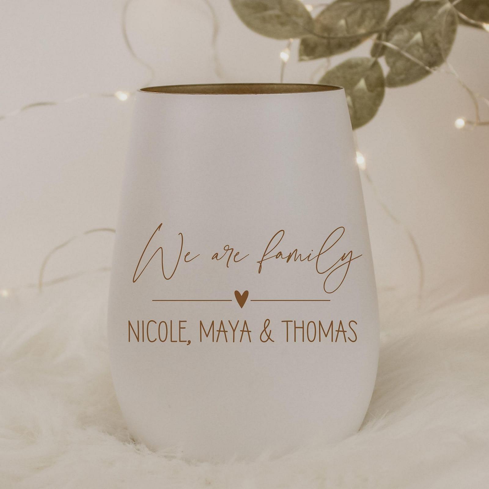 Ліхтар Серце з текстом "Бажаний" Тримач для свічки, ідея подарунка, на день народження, Різдво, для сім'ї, партнера, білий золотий, фото №3