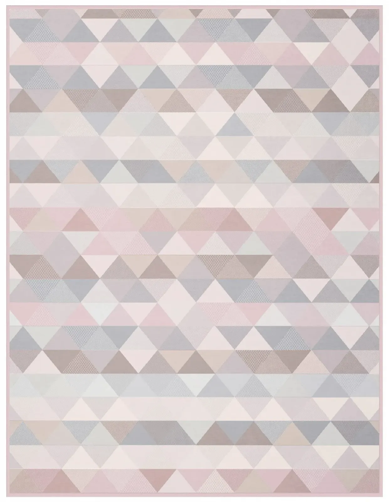 Покривало Biederlack М'яка бавовняна суміш Diamond Pastel Рожевий 150 x 200 см, фото №6