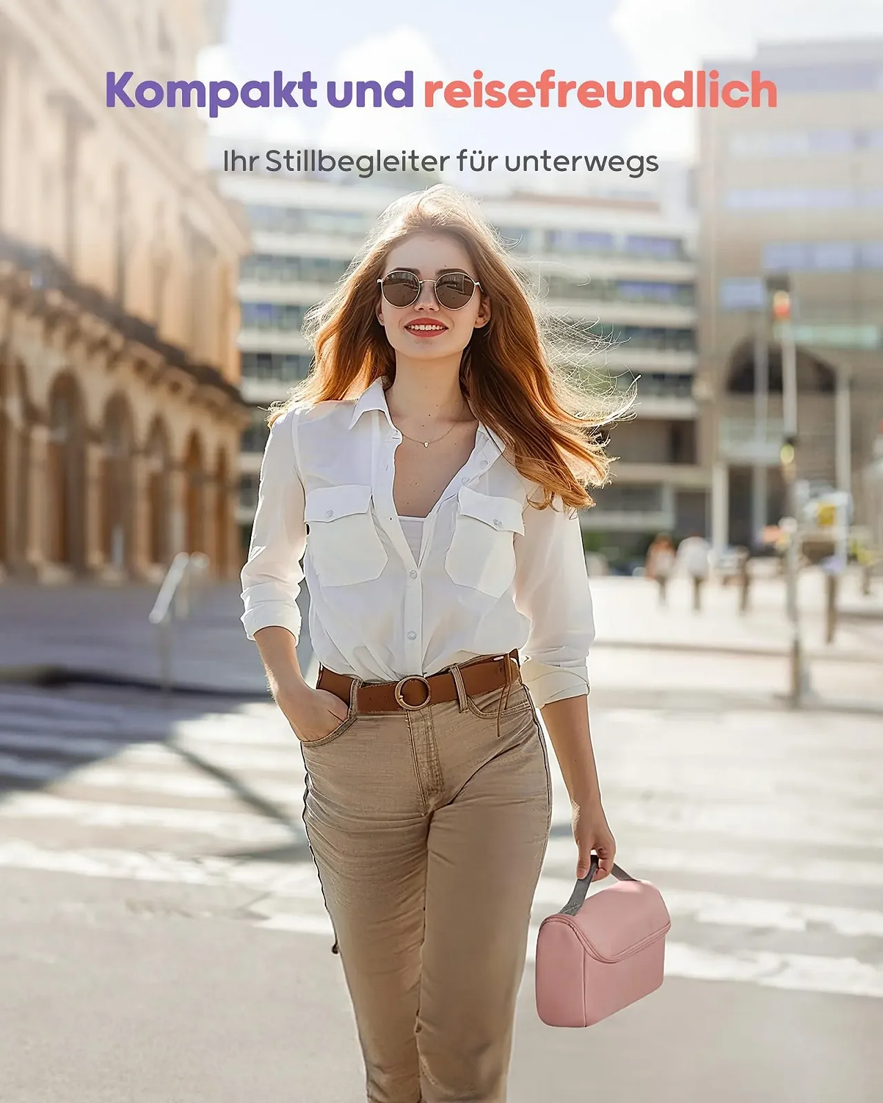 Молокоотсос Nuliie Электрический Портативный Hands Free с 4 Режимами Всасывания и 12 Уровнями, включает Фланцы 14/17/20/24/27 мм для каждой мамы (2 шт., Розовый), фото №6 Молокоотсос Nuliie Электрический Портативный Hands Free с 4 Режимами Всасывания и 12 Уровнями, включает Фланцы 14/17/20/24/27 мм для каждой мамы (2 шт., Розовый), фото №6