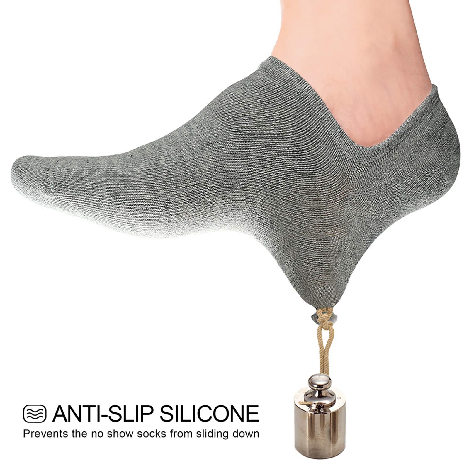 Шкарпетки No Show Жіночі Низькі Нековзні, фото №4