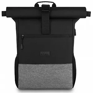 Купити Рюкзак для ноутбука Rolltop 17" 26л Black-Grey - Фото 1 Рюкзак для ноутбука Rolltop 17" 26л Black-Grey - Фото 1