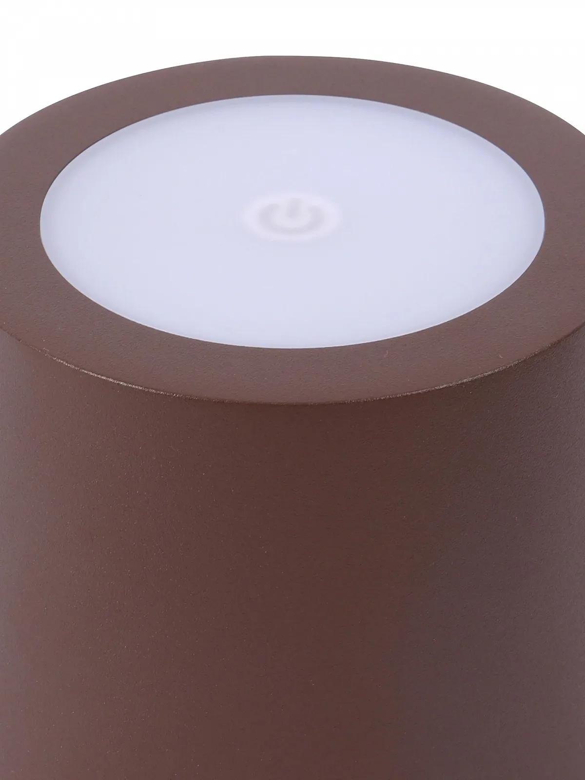 Настільна лампа METRO Professional CAURO LED, набір з 2 шт., алюміній/полікарбонат, діаметр 11.5 x 39 см, USB-з'єднання, сенсорне управління, з регулюванням яскравості, водонепроникна, коричнева, фото №3