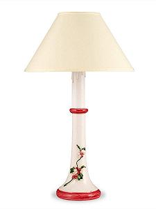 Настільна лампа 4070211 Керамічна Тканинний Абажур 6 W 3000 K Біла Жовта - Фото 1