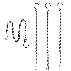 Ланцюги для підвісних кошиків 33 см метал 4 шт - Фото 1
