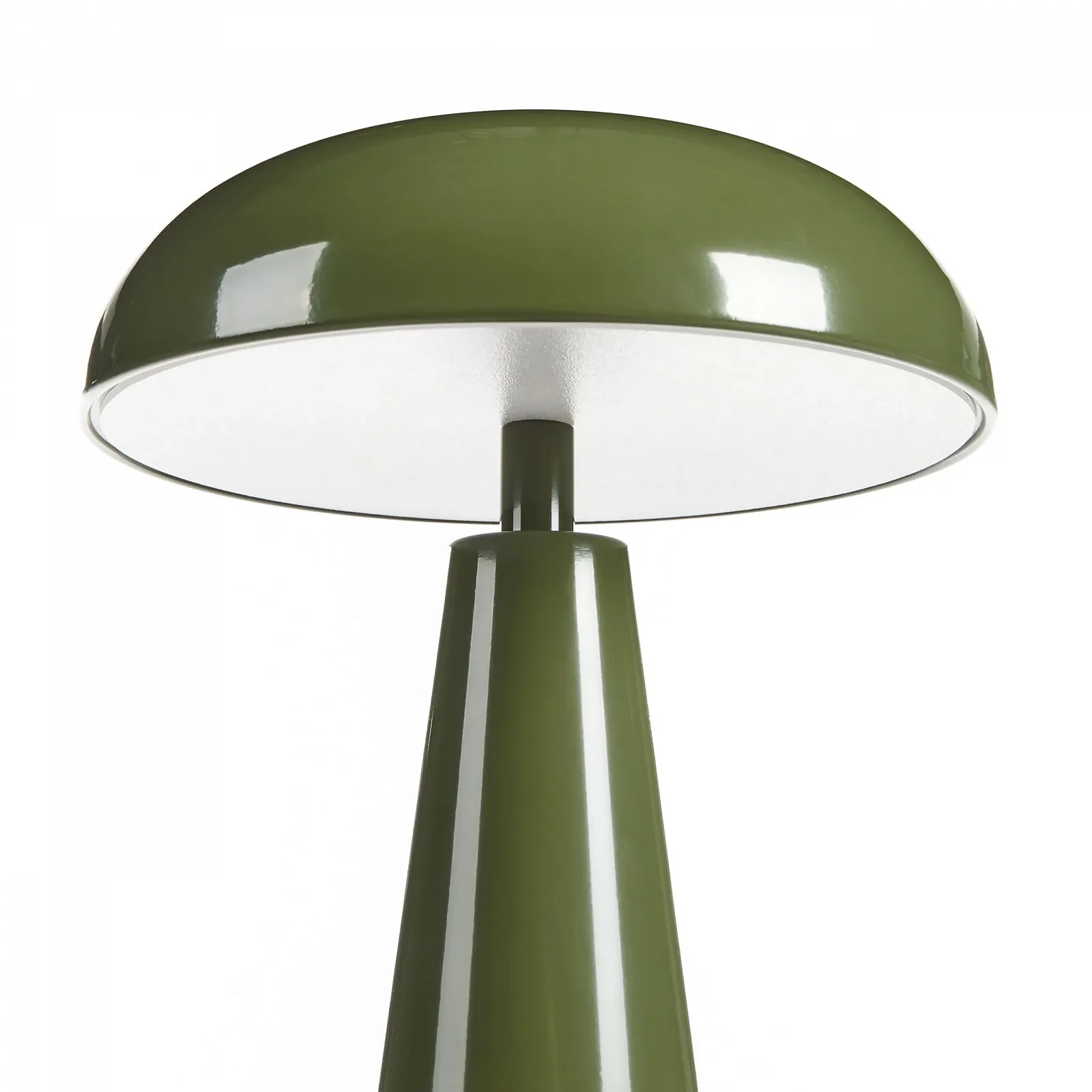 Настільна лампа Beliani Bocono LED Металева Зелена з функцією димування Акумуляторна Бездротова, фото №5