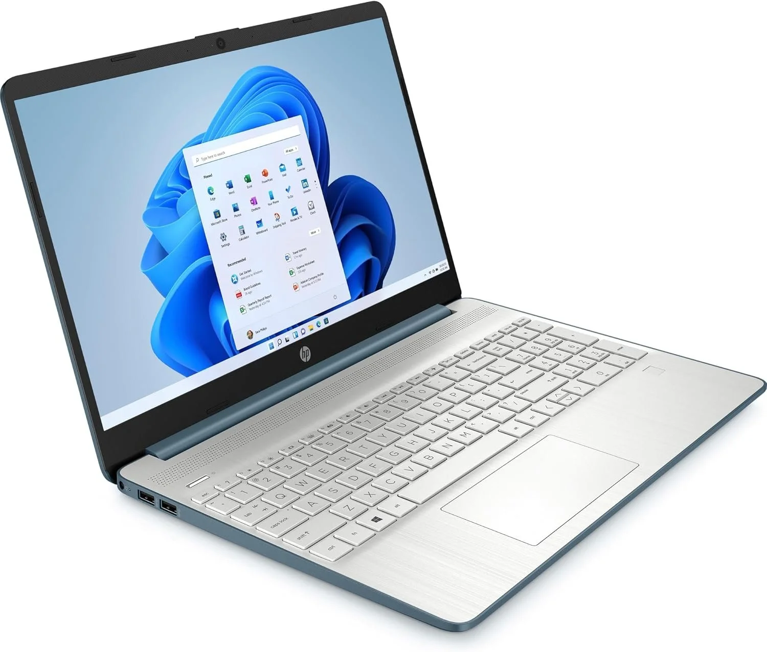 Ноутбук 15.6" HP Laptop 15s (15s-fq3004sl) Intel Celeron N4500 RAM 8GB SSD 128GB Win11 (UKR), фото №2