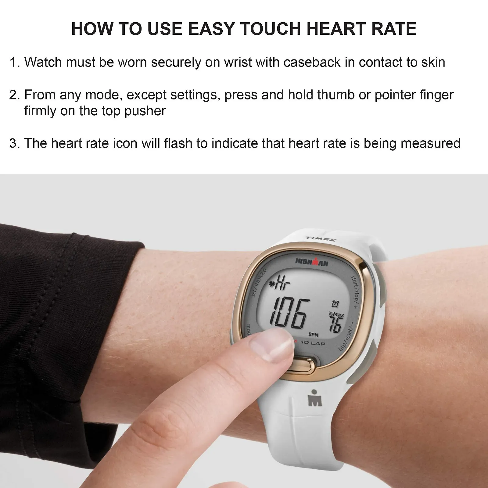 Часы Timex Ironman Transit+ с функцией отслеживания активности и пульса 33 мм, фото №7 Часы Timex Ironman Transit+ с функцией отслеживания активности и пульса 33 мм, фото №7