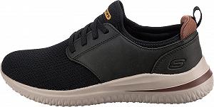 Кеды Skechers Delson 3.0 Mooney Мужские С Круглым Носком На Шнуровке synthetic.ua - Фото 1